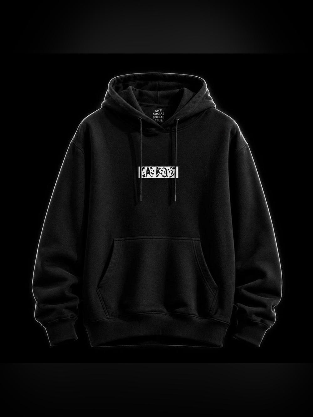 Anti Social Social Club Hoodie with 'Sad Boyz’ Swing Graphic - Size XL - NWT - Picture 2 of 5